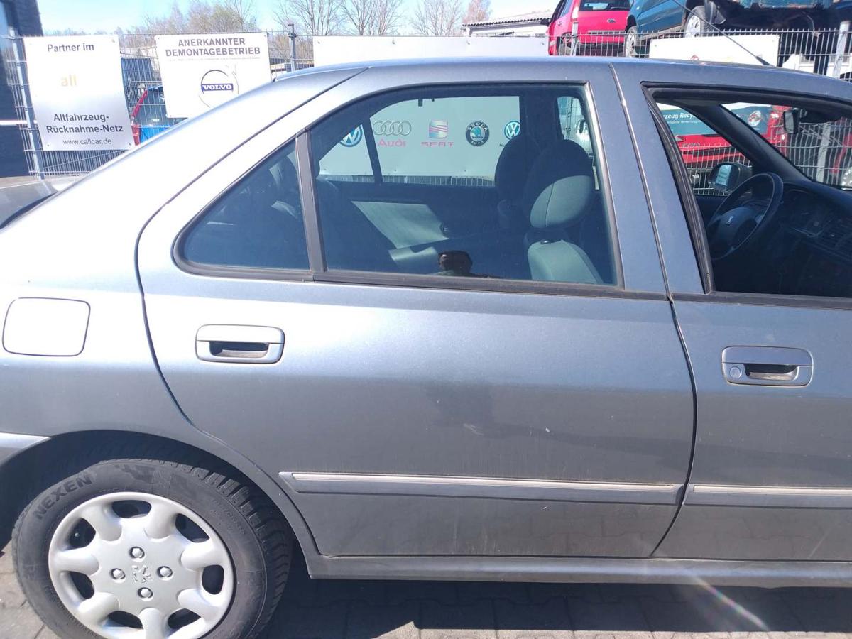 Peugeot 406 original T&uuml;r hinten rechts EZDC Gris Hades Limousine Rohbau Bj.2002